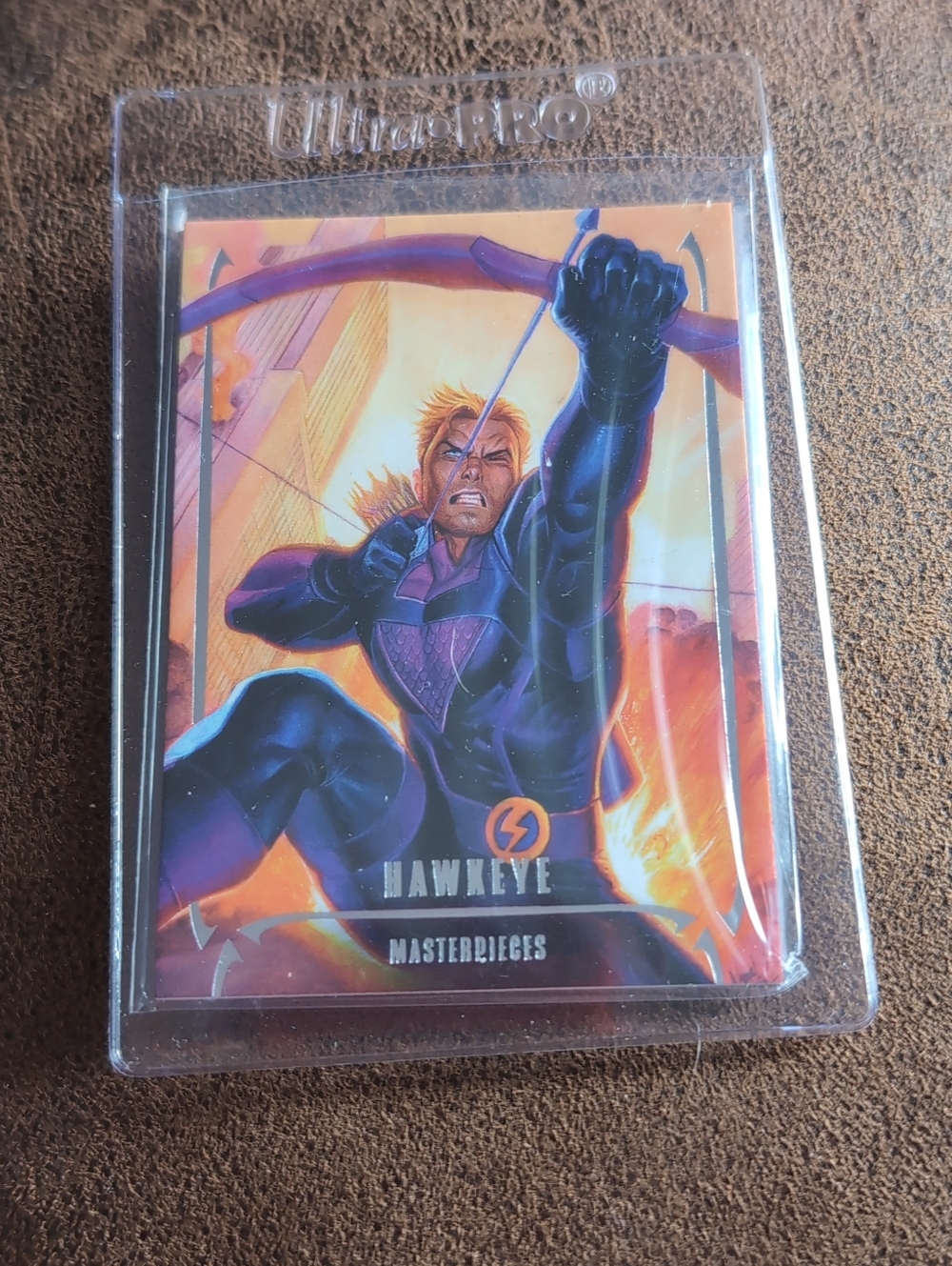 4$ Add On⭐ Marvel Masterpieces Nahuel Grego Hawkeye Silver #0425/1999